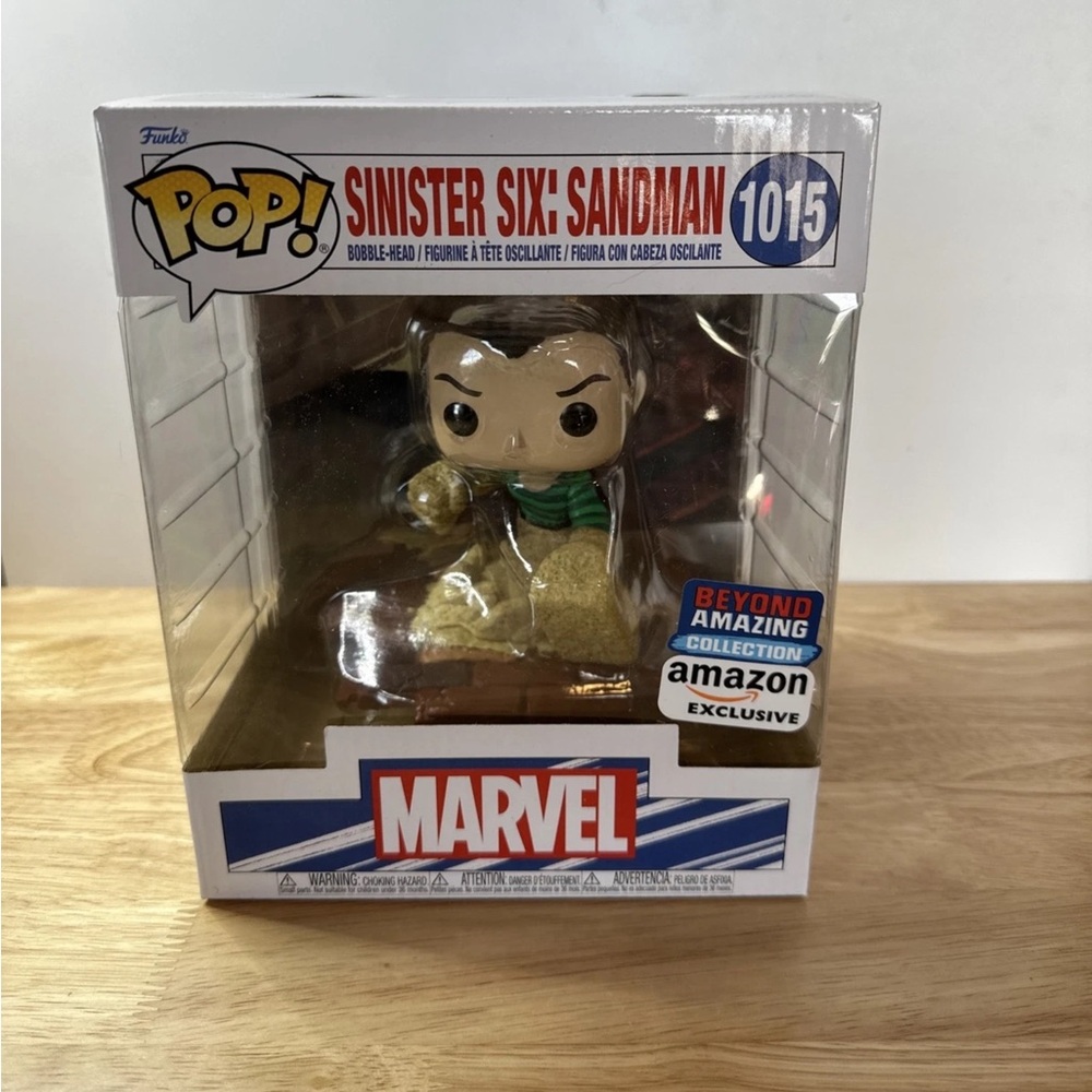 Funko Pop! Sinister Six Sandman #1015 Marvel Amazon Exclusive Beyond Amazing
